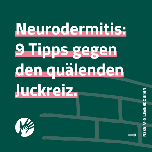 Instagram-Post: Infografik Juckreiz