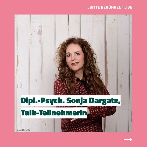 Instagram-Post: "Bitte berühren"-Live-Event