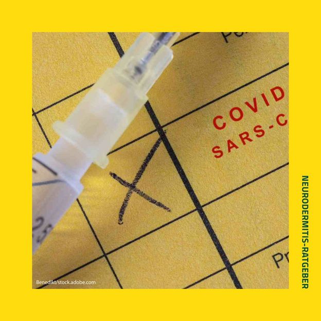 Instagram-Post: Neurodermitis und COVID-19