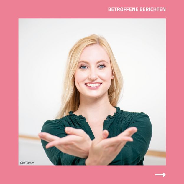 Instagram-Post: Romina im Interview