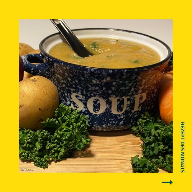 Instagram-Post: Schnelle Gemüsesuppe