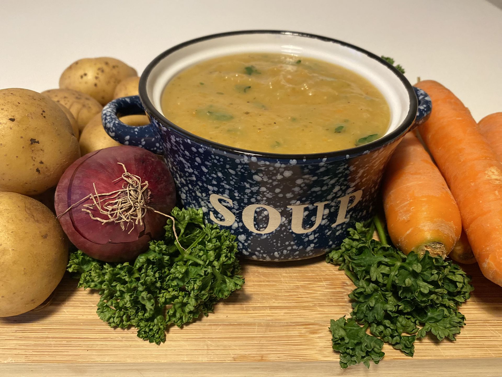 „Rezept des Monats Januar“: Schnelle Gemüsesuppe