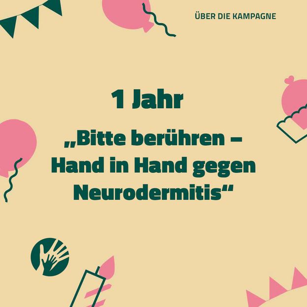 Instagram-Post: 1 Jahr "Bitte berühren"