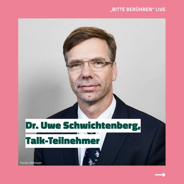 Instagram-Post: "Bitte berühren"-Live-Event