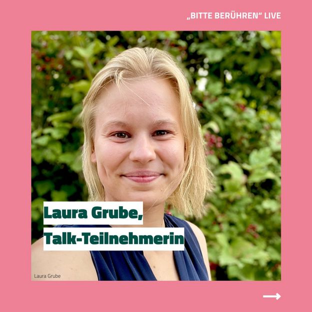 Instagram-Post: "Bitte berühren"-Live-Event