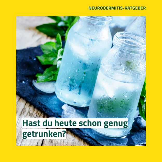 Instagram-Post: Trinken nicht vergessen!