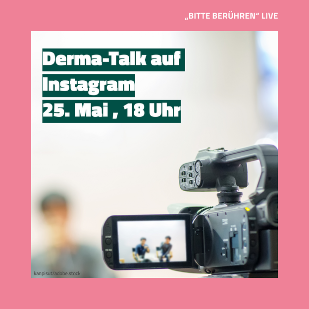 Instagram-Post: "Bitte berühren"-Live-Event